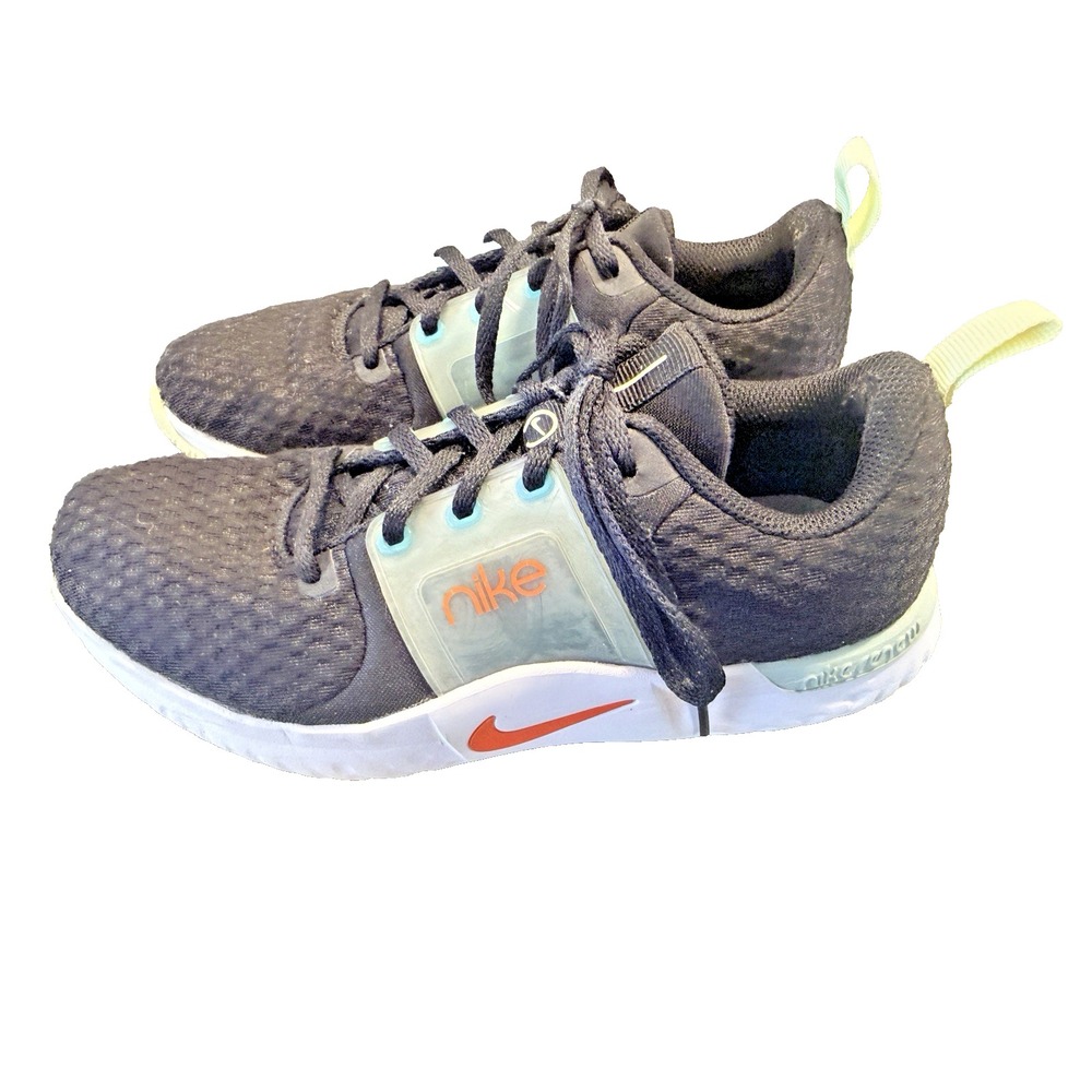 Nike Renew In Season Womens TR10 Shoes Running CK2576 002 Size 8 Black Teal